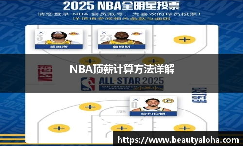 NBA顶薪计算方法详解